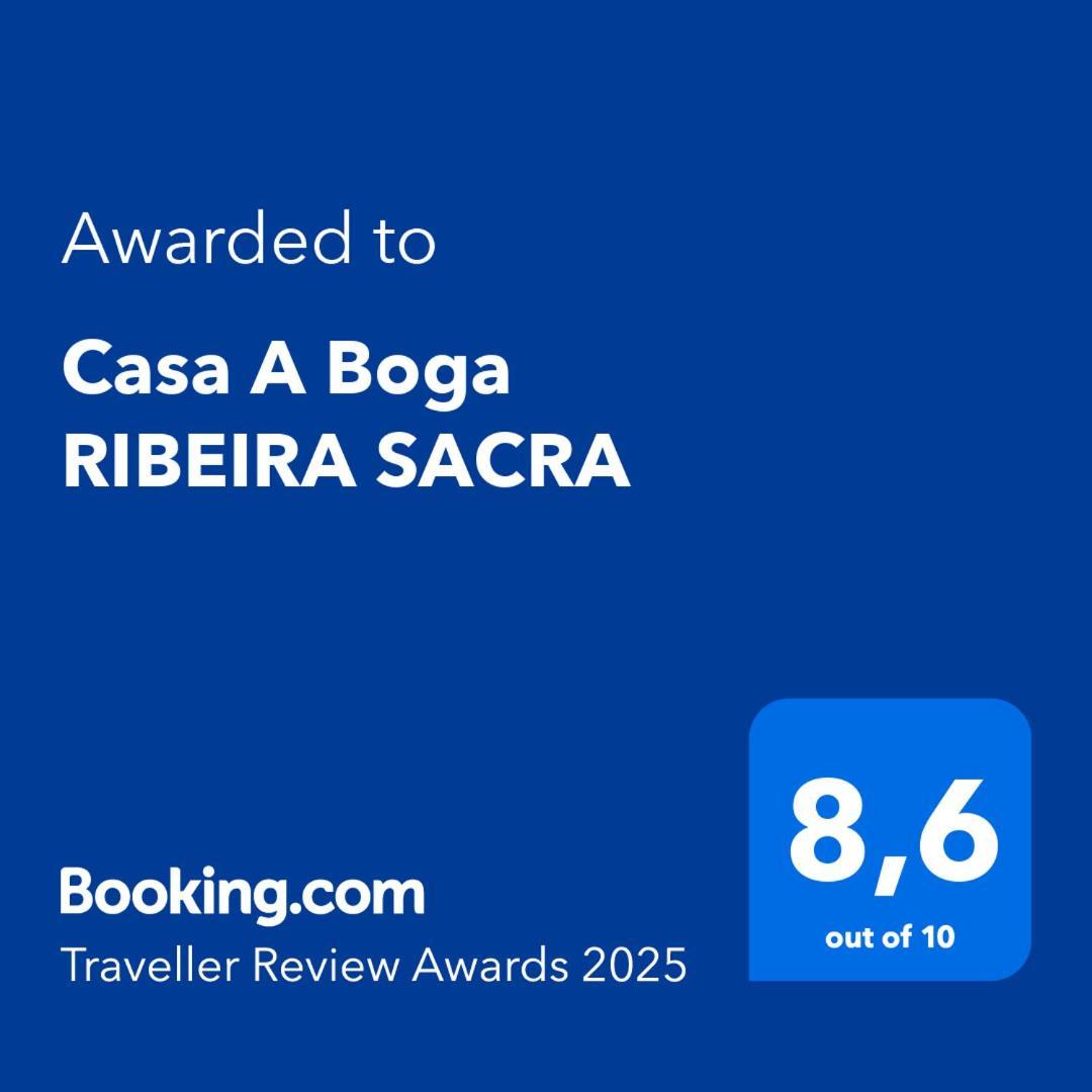Villa Casa A Boga Ribeira Sacra à Abeleda Extérieur photo